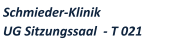 Schmieder-Klinik UG Sitzungssaal  - T 021
