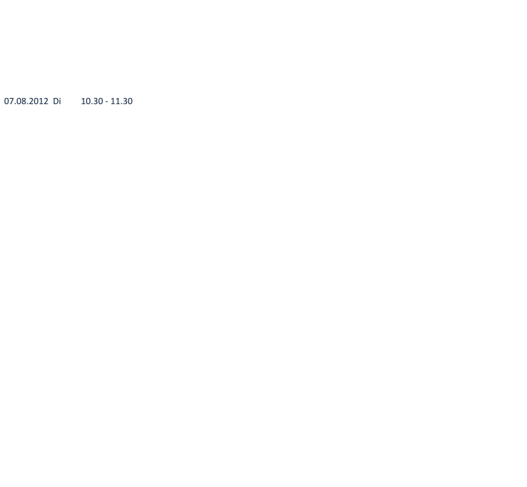07.08.2012  Di 10.30 - 11.30