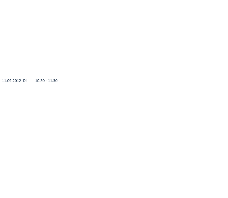 11.09.2012  Di 10.30 - 11.30